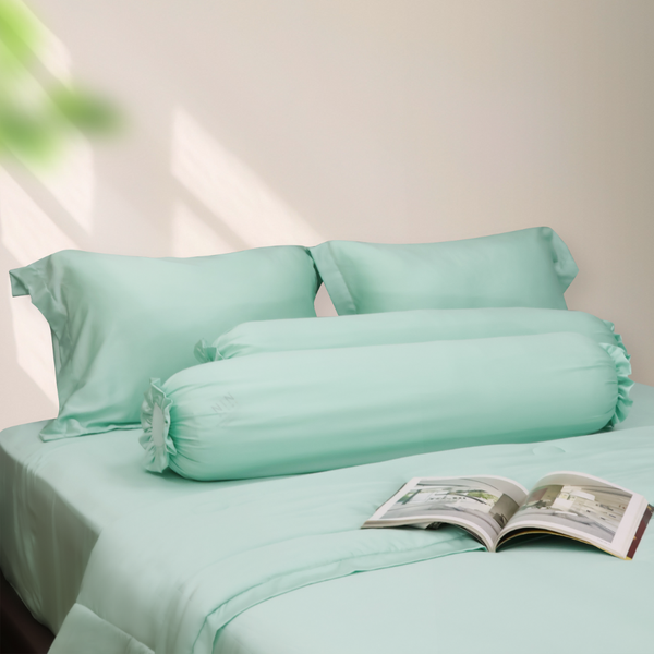 Bộ chăn ga gối Tencel Florence Brook Green
