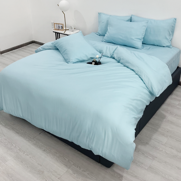 NJ6802 - Bộ chăn ga gối Tencel Jacquard