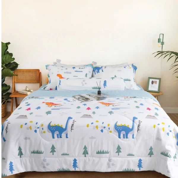 CT220039 - Bộ chăn ga gối cotton nhung Calisto